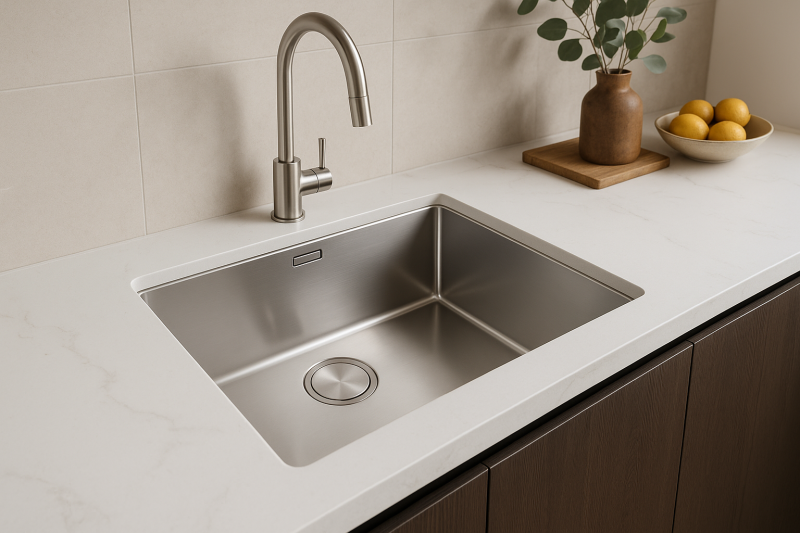 Franke Mythos MYX 110.50 nerezový dřez 50x40cm spodní montáž 122.0638.199