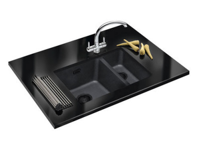 Franke Black plastový černý dřez 50x41cm podstavba 1208953777