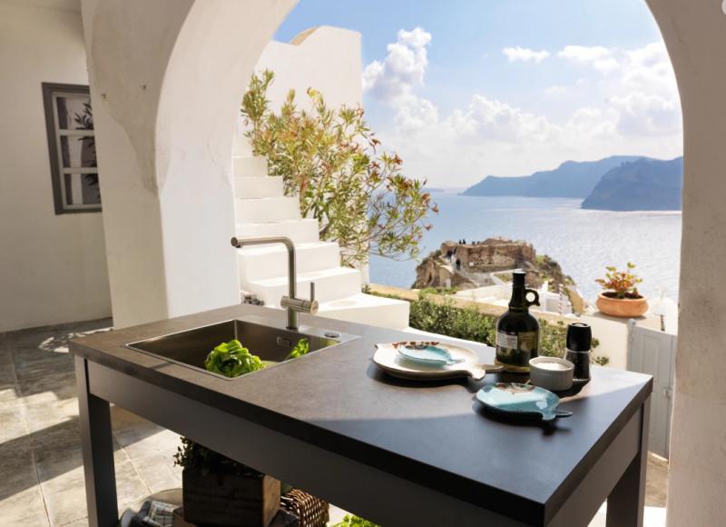 Franke kuchyňská baterie Atlas Neo otočný výtok pvd gun metal 115.0628.207