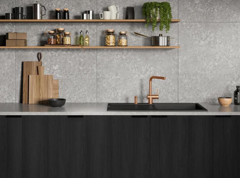 Franke měděná kuchyňská baterie Atlas Neo s výsuvným výtokem pvd měď 115.0628.208