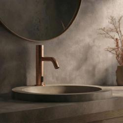 Waterevolution Flow elektronická umyvadlová baterie infračervená na baterie Měď T110ECPE