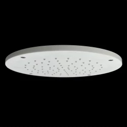 SB Rubinetterie matná bílá corian solid surface vestavěná kulatá dešťová sprcha stropní sprchová hlavice 30 cm 1208954156