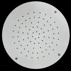 SB Rubinetterie matná bílá corian solid surface vestavěná kulatá dešťová sprcha stropní sprchová hlavice 30 cm 1208954156