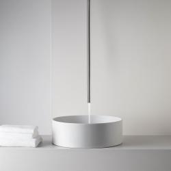 Waterevolution Flow stropní umyvadlová baterie výtok plně nerezová ocel T1678IE