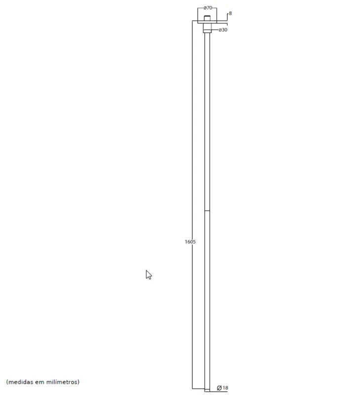 Waterevolution Flow stropní umyvadlová baterie výtok PVD gun metal T1678GME
