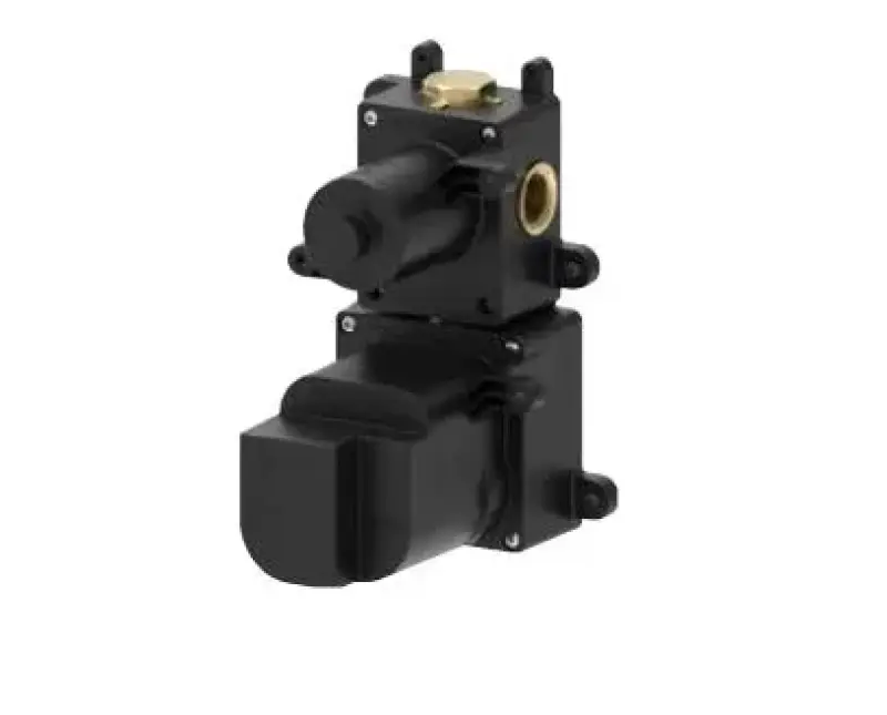 SB Round Sprchová sada matná černá vestavěná kompletní