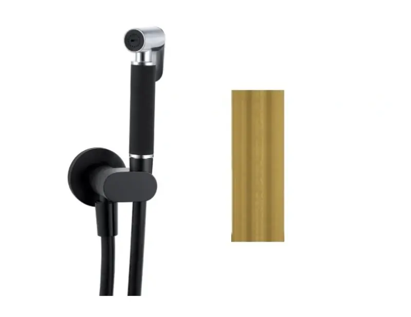 Waterevolution Flow Bidet ruční sprchová sada Mosaz Přírodní T1626LE