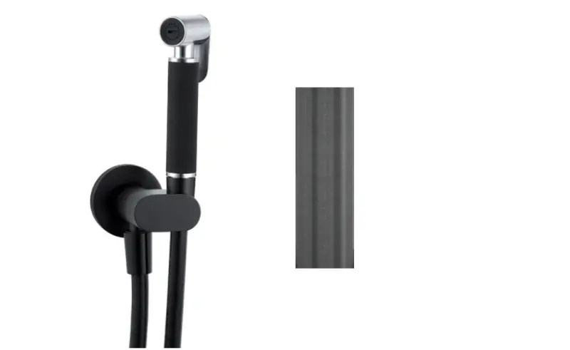 Waterevolution Flow Bidet ruční sprchová sada PVD Gun Metal T1626GME