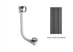 Waterevolution přepadová vana s kombinací vany PVD Gun Metal B1ENCHGME