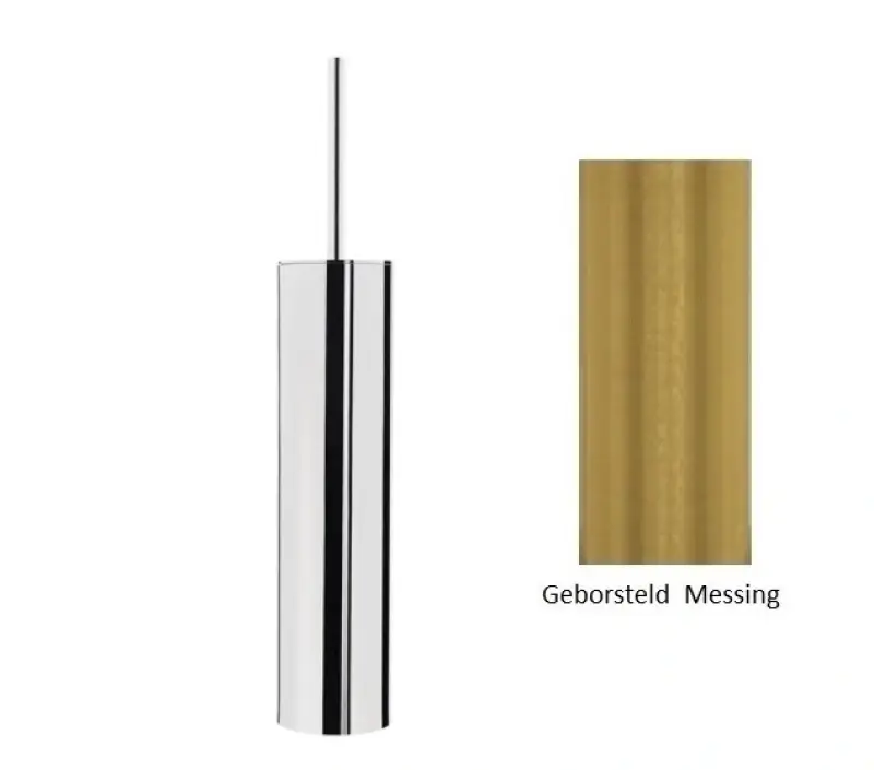 Waterevolution Deep toaletní kartáčová sada stojící kartáčovaná mosaz A240LE