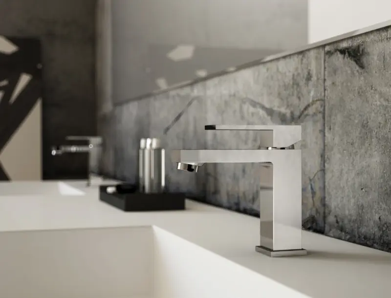 PB Kiki 1-otvorová umyvadlová baterie matná černá