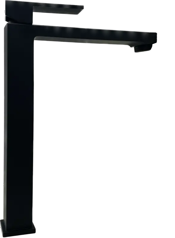 PB Kiki jednopáková vysoká umyvadlová baterie pro umyvadlové mísy, matná černá