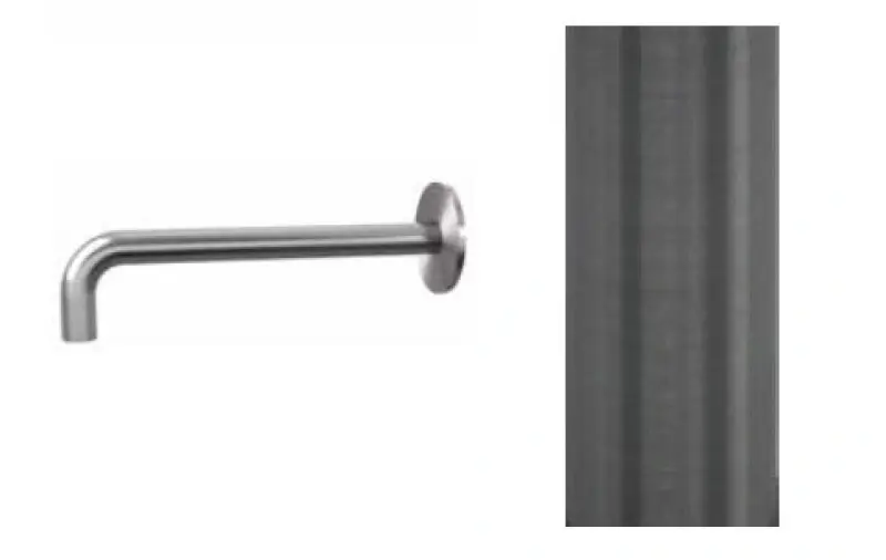 Waterevolution Flow výtok z vany 15 cm Ligh Gold T1671.WG.E