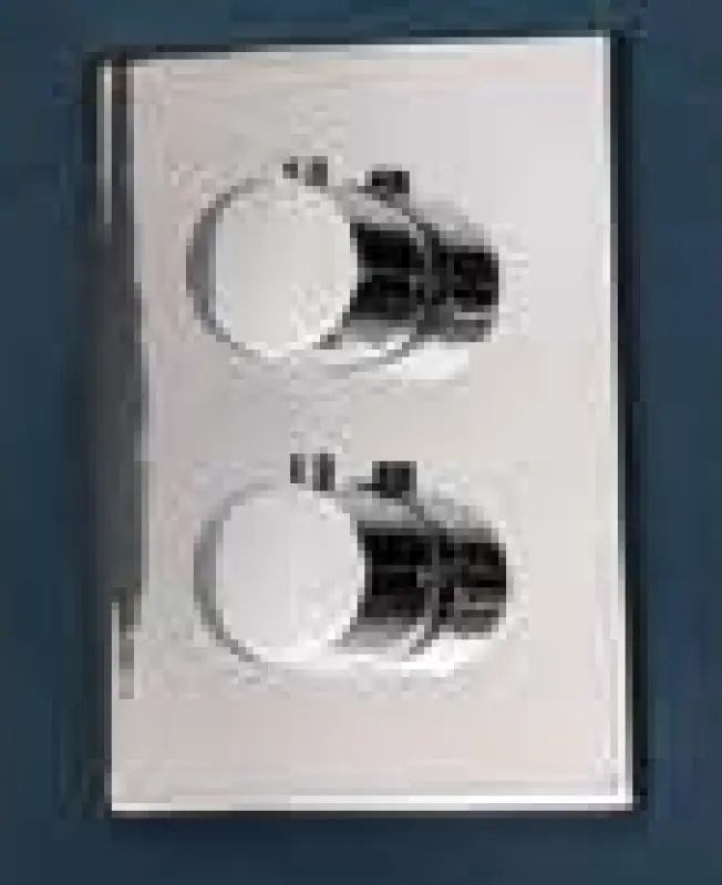 SB Universale Round on Square vestavěná termostatická baterie s 2 výstupy chrom 1208955152