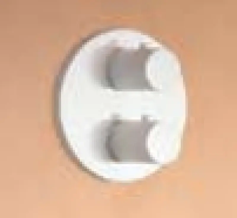 SB Universale Round Vestavěná termostatická baterie se 2 vývody matná bílá 1208955165