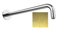 SB Round 316 nástěnná sprchové rameno kulaté 45 cm PVD zlato 1208955313