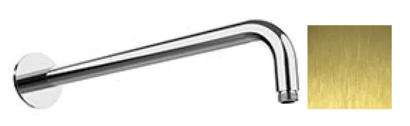 SB Round 316 nástěnná sprchová ramínko kulaté 35 cm PVD zlaté 1208955316