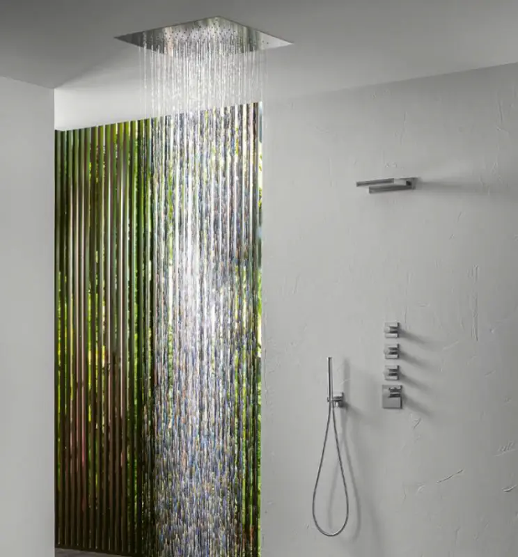 SB 316 Vodopád výtoková hubice nástěnná PVD gun metal 1208955338