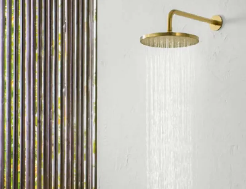 SB Round 316 Dešťová sprcha hlavová sprcha 30 cm PVD zlato 1208955345