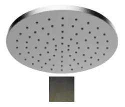 SB Round 316 Dešťová hlavová sprcha 25 cm PVD gun metal 1208955349