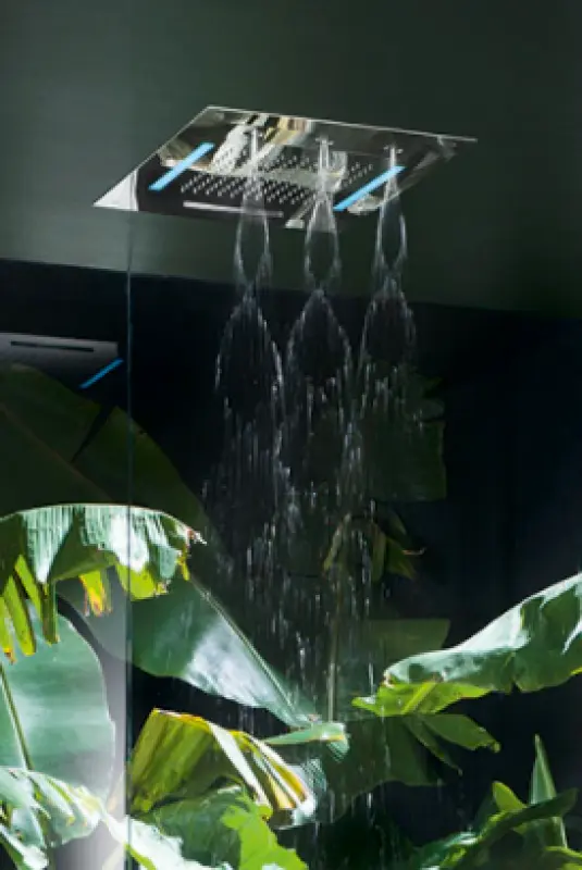 SB Spin Temptation Chromotherapy Dešťová sprcha vestavná matná bílá 1208955417