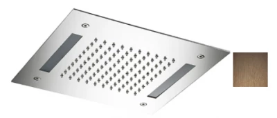 SB Easy Chromotherapy Rain Shower Built-in 30x30cm PVD Copper 1208955430