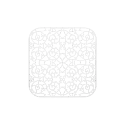 Aquadesign sink protection matt square transparent 275x265mm
