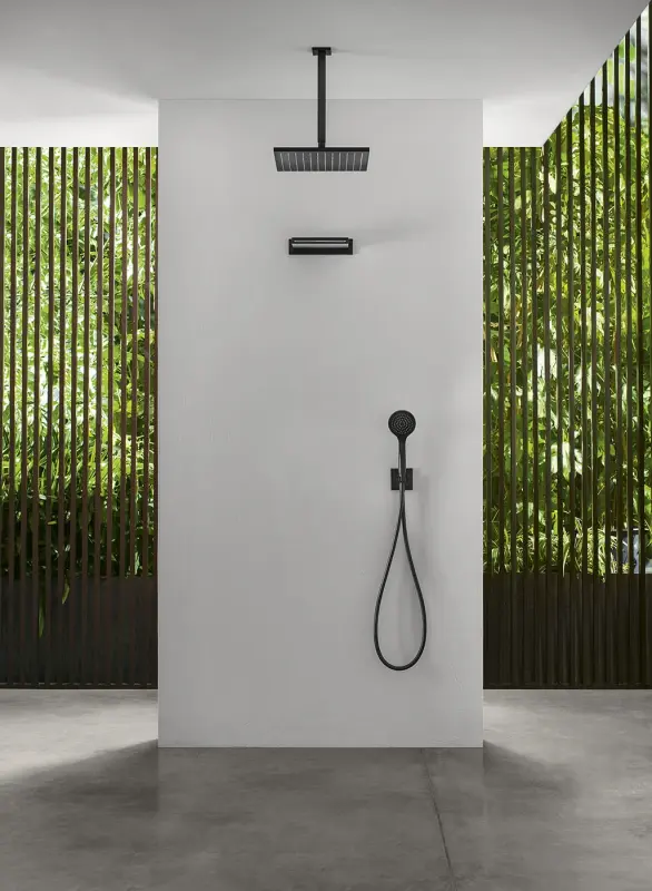 SB Rubinetterie Dešťová sprcha Eco Air úsporná čtvercová dešťová sprcha Chrom 30x30cm 1208955532