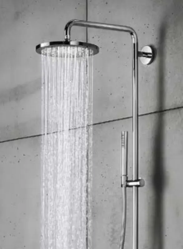 SB Runda Mosazná Dešťová sprcha hlavová sprcha 20 cm Chrom 1208955602