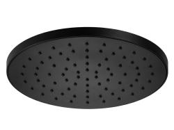SB Round Brass Rain Shower Head 25 cm Matte Black 1208955609