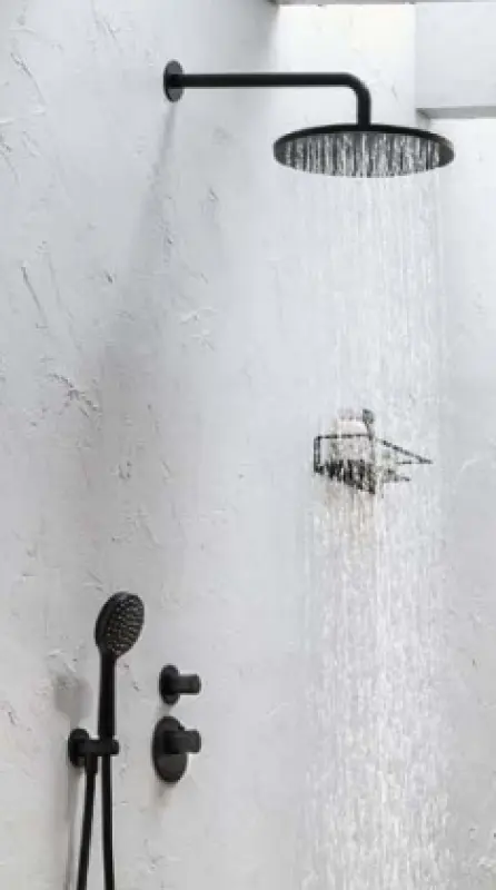 SB Round Dešťová sprchová hlavice plast 30 cm Matná Bílá 1208955614