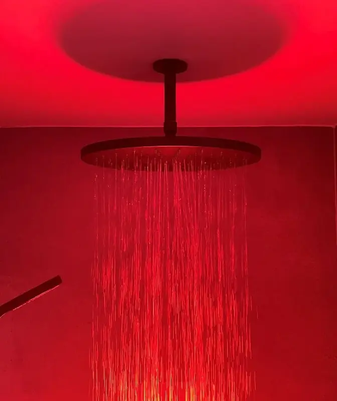 SB Round Mosazná Dešťová Hlavová Sprcha 30 cm Matná Černá 1208955622