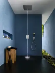 SB vestavná stropní sprcha s dešťovým efektem s icicle proudem 38x38cm PVD Zlatá 1208955660