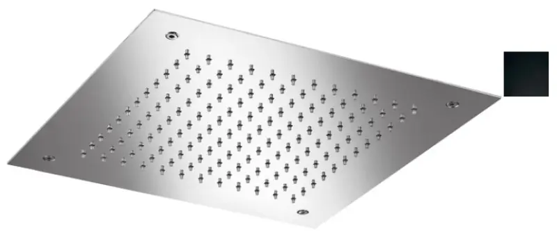 SB Temptation vestavná čtvercová sprcha 38x38 cm Matná Černá 1208955761