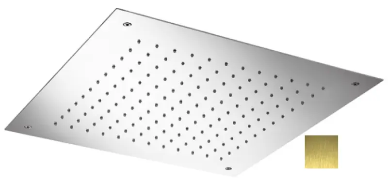 SB Temptation vestavná čtvercová dešťová sprcha 50x50cm PVD Zlatá 1208955780