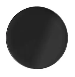 Quadri odtokový kryt, černá matná krytka pro košíkovou zátku, kryt pro odtok 11,5 cm 1208956038