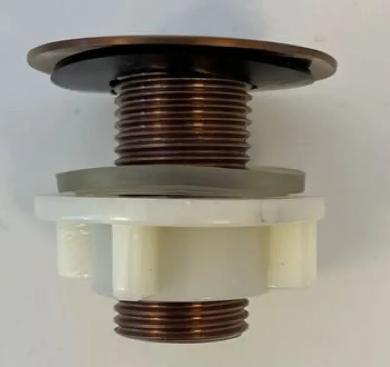 Quadri odtoková zátka PVD měď, měděné krytí kohoutku 45 mm 1208956042