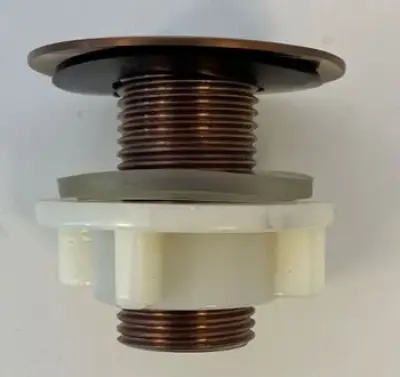 Quadri odtoková zátka pvd zlato, zlatý kryt odtoku 45 mm 1208956043