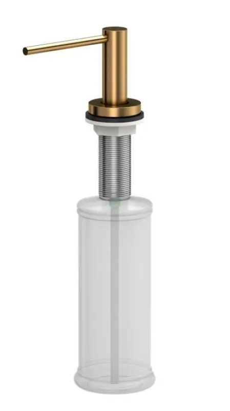 Quadri Swindon Luxe Vestavný Dávkovač Mýdla PVD měď, doplňování shora 1208956047