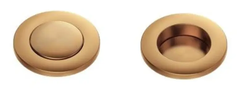 Quadri Londýn měděná odpadní sada pro dřez včetně přepadu a tlačítka push to open měď 1208956063