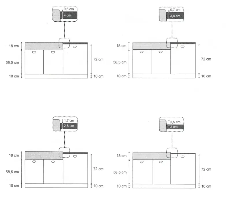 Quadri Ministr Dvojitý dřez bílý venkovský model 90x62cm 1208956327