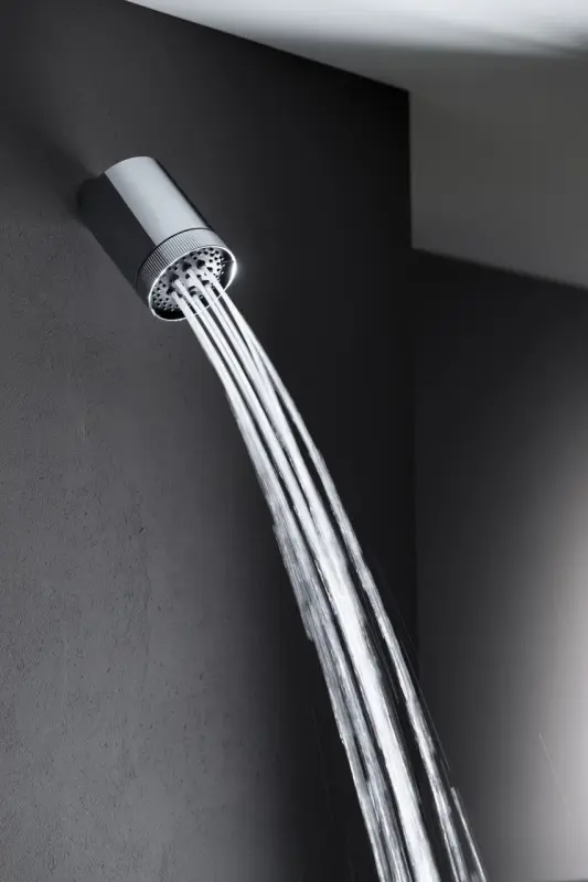 SB Round 316 Beam Multi-jet sprchová hlavice 10 cm, nerez PVD kartáčovaná černá 1208956682