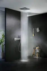 SB Square 316 Vestavná Dešťová Sprcha Velvet Temptation a vodopád matná černá 1208956749