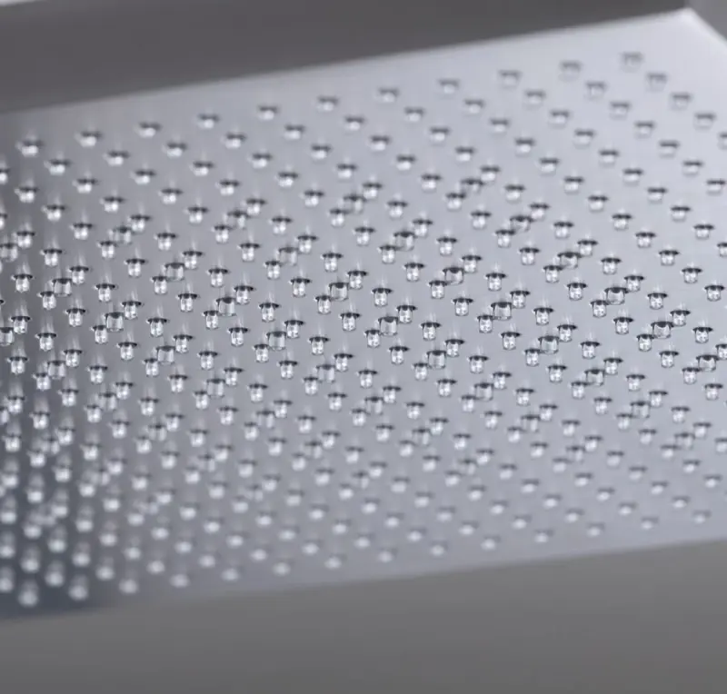 SB Square 316 Emotion Dvojitá Dešťová sprcha kartáčovaná PVD gun metal 1208956759