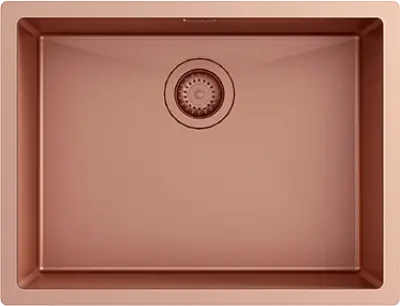Ausmann Turt copper sink copper PVD 54x40 undermount flush-mounted or inset 1208956948