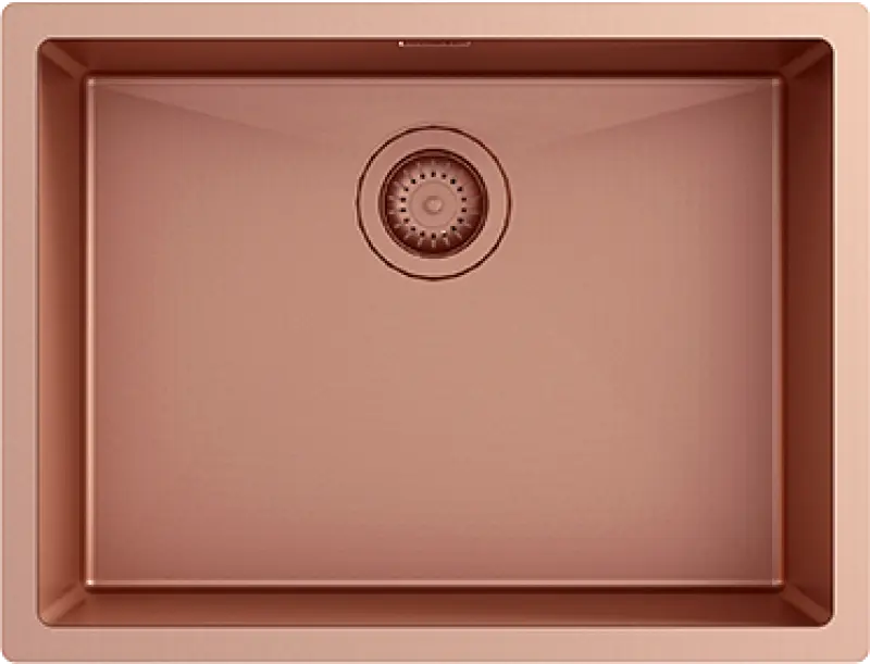 Ausmann Turt měděný dřez měď PVD 54x40 spodní montáž, plochá montáž a horní montáž 1208956948