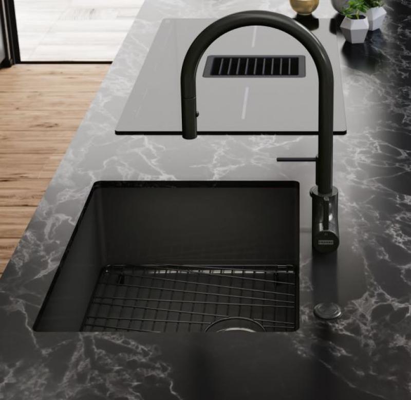 Franke Mythos mistrovské příslušenství spodní mřížka 391x401mm PVD Gun Metal 112.0655.431