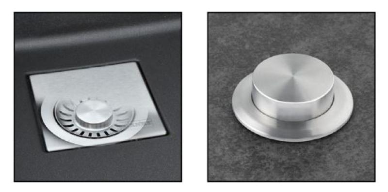 Franke Kubus KNG 110.52 matně černý dřez 52x42 granit spodní montáž 125.0627.319