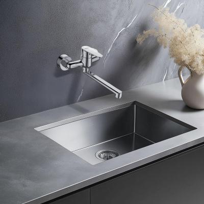 AquaTrimo Schubert jednoruční kuchyňská stěnová baterie chrom 21ST7076CM