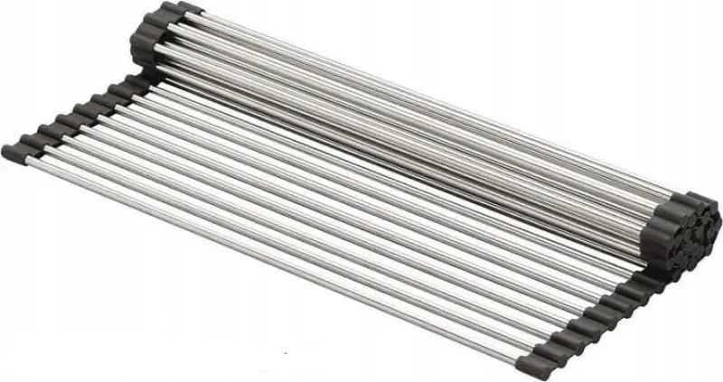 Quadri matná černá rolovací podložka přes a do dřezu 43 x 32 cm 1208957222